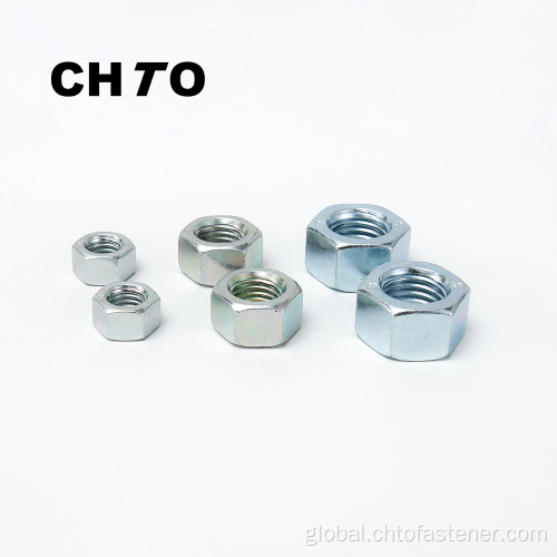 Din555 Hex Nut DIN 555 Grade 10 Hexagon Nuts zinc plated Supplier